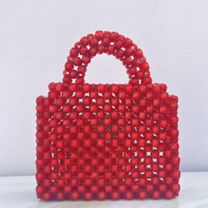 Redbead purse .