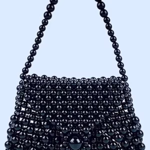 black beaded
