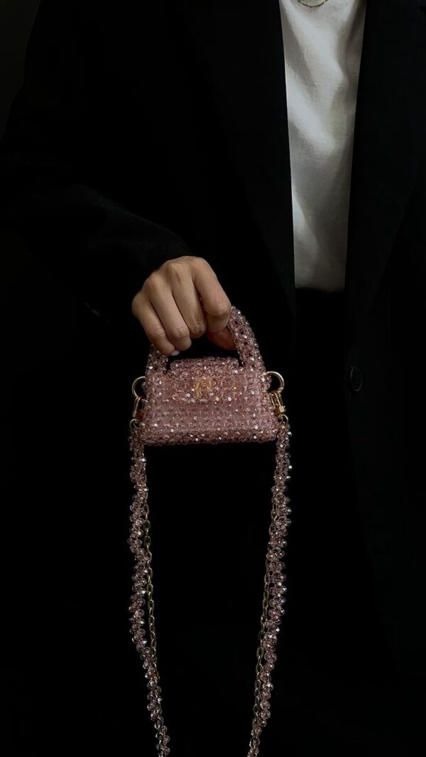 Mini crystal bag